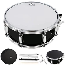 EASTROCK Snare Drum 14X5.5 Inches for Student Beginners with Gig Bag, Drumsti...