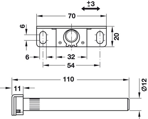 Soporte de bandeja Set Regal-Bodenträger Invisible Ménsula Oculto Acero Soporte - Imagen 23 de 49