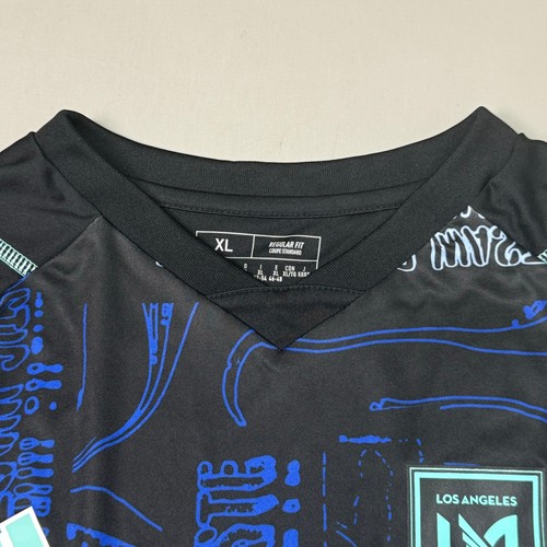 AEROREADY Los Angeles Football Club Jersey Women's Sz-XL Black/Blue IP4314 280 - Picture 4 of 15