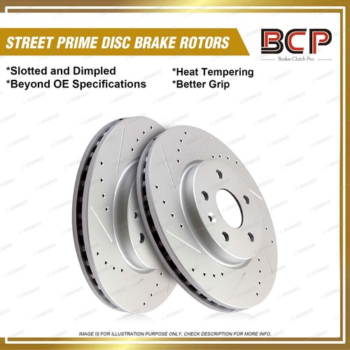 Front 4WD Disc Brake Calipers Rotors Pads for Nissan Patrol GU Y61 1997 - 2017 - Picture 3 of 4