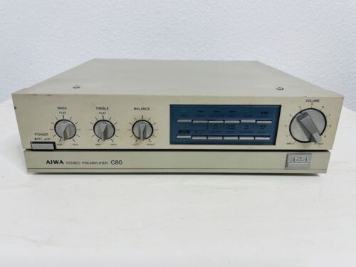 Aiwa C80 Stereo Preamplifier - Imagen 3 de 9