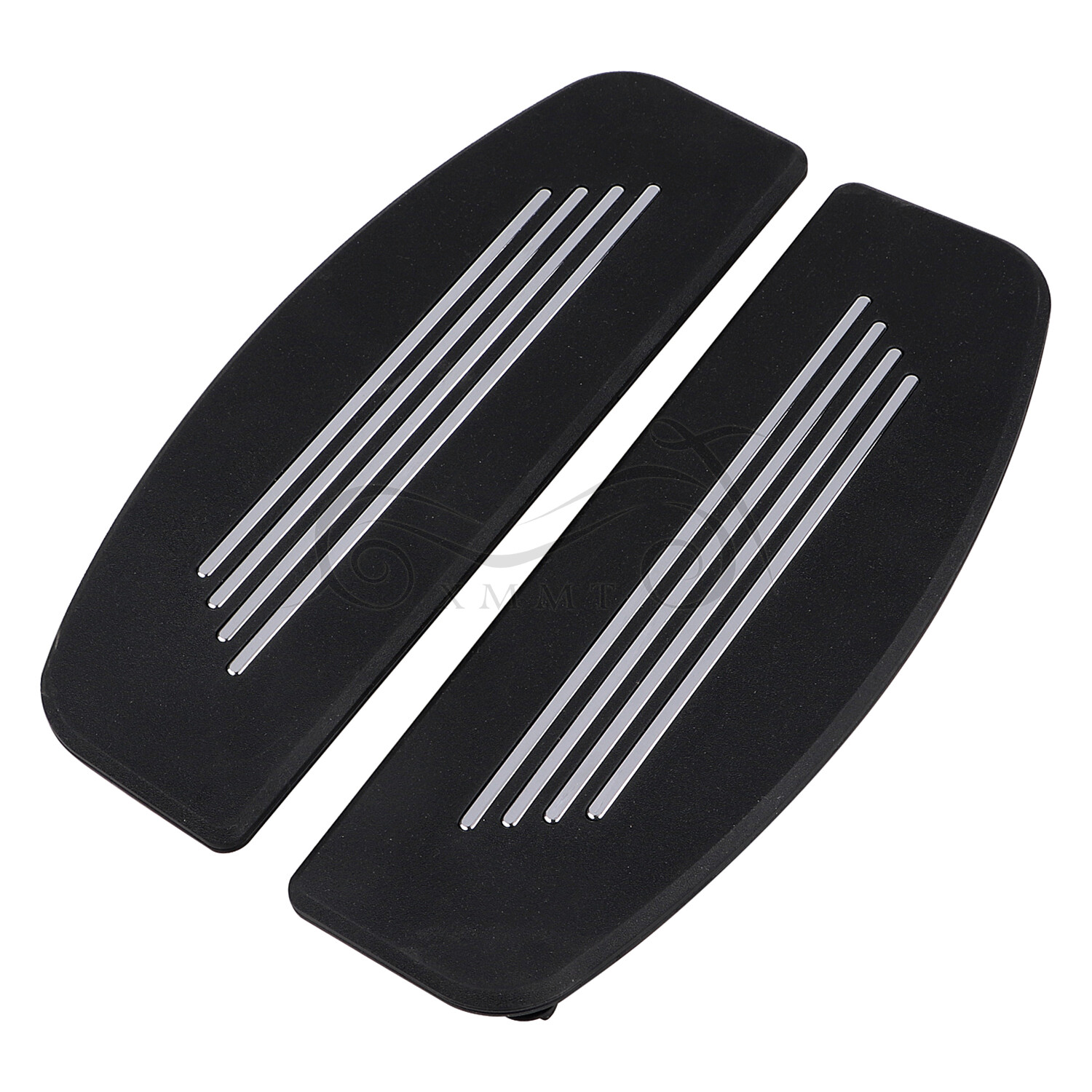 Front Rider Insert Floorboard Footboard Pad For Harley Electra Glide