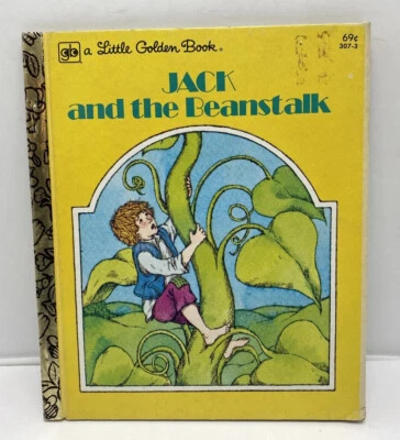 Jack And The Beanstalk Little Golden Book 1979 Vintage Children's Book - Image 1 of 4