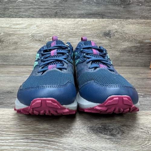 Asics Sonoma 6 GTX Goretex Shoes Women Size 7.5 Trail Waterproof hiking Blue - Picture 6 of 15