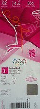 TICKET Olympia 2.8.2012 Men's Basketball Argentina v Tunisia B66