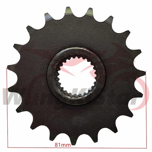 Drive Gear 19T 428 Front Chain Sprocket Cog 24T Flywheel For Gy6 Motorcycle Bike - Picture 2 of 8