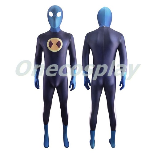 Rockman Mega Man Cosplay Costume Bodysuit For Kid Men - Picture 5 of 9