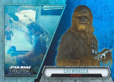 2015 Topps Star Wars The Force Awakens #25 Chewbacca PURPLE NrMint-Mint 2015 Topps Star Wars The Force Awakens #25 Chewbacca PURPLE NrMint-Mint