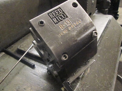 Reed Rico Model B-13 1/8''-13/16'' Roll Thread Attachments W/1'' Max Thread Length