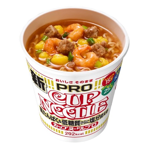 Nissin Cup Noodles PRO Series Low Salt Ramen Japan - Bild 15 von 25