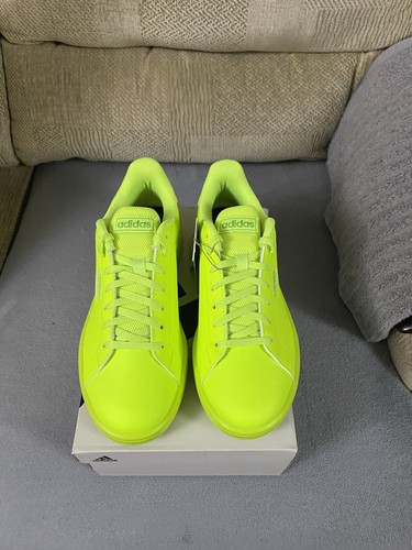 Adidas Urban Court neongrüne Turnschuhe Schuhe neu mit Karton Größe 5,5 UK Damen IF4093 - Bild 6 von 18