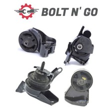 4pcs Engine Motor Trans Mount Fits Hyundai Tiburon 03-04 2.7l 5 Speed Manual
