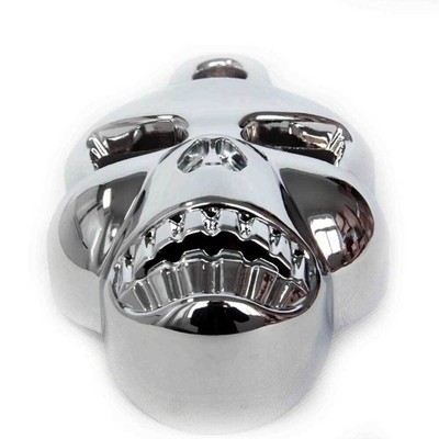Chrome Eagle Horn Cover With LED – Fits 92-20 Harley Cowbell & All V-Rods, HTTMT USMT246-008-A-CD