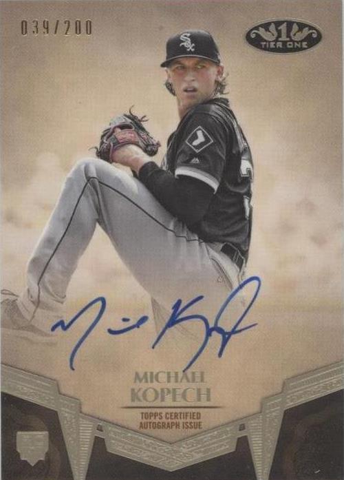 2019 Topps Tier One - Michael Kopech #BA-MK - 1 of 1