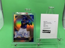 2021 Chronicles Gold Standard Keibert Ruiz Gold Auto SP Rookie LA Dodgers/Nats