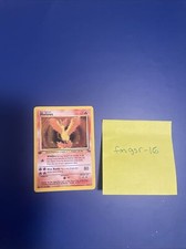 Pokémon TCG Moltres Fossil 12 Holo Unlimited Holo Rare