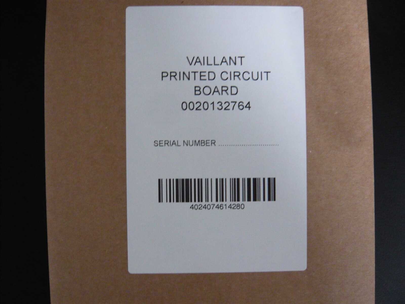 GENUINE VAILLANT PCB  0020132764 0020028060 0020052093 BRAND NEW RRP £215