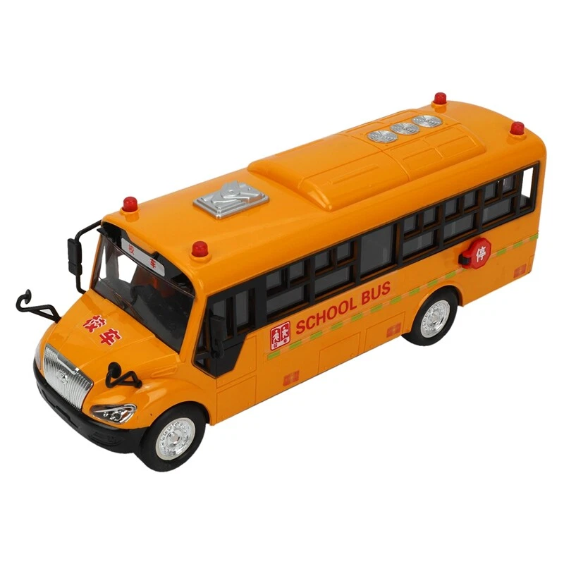 Big Size Children School Bus Inertia Car with Sound Light for Kids Toy Birtah