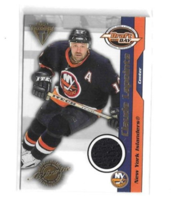 2000-01 Titanium Draft Day Edition Claude Lapointe Jersey Card #63 #'d 0708/1015