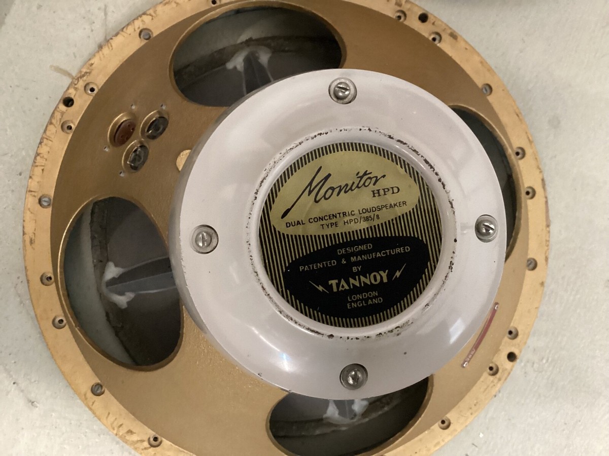 TANNOY HPD385 ユニット　一個 TANNOY・ARDENの初期型ユニットHPD385 2本 | MARO