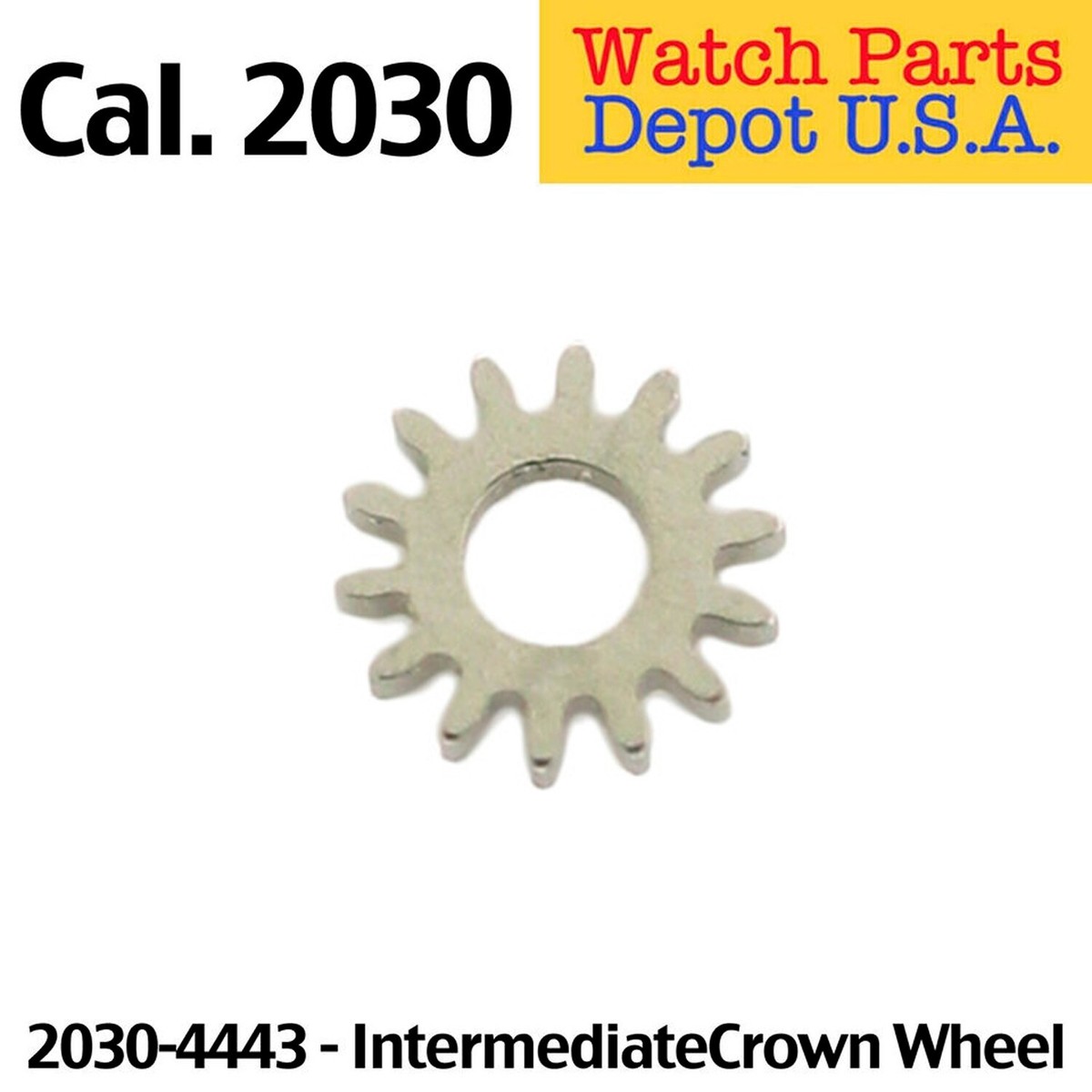 Rolex Caliber 2030-4443 Intermediate Crown Wheel, Replacement - Main Image