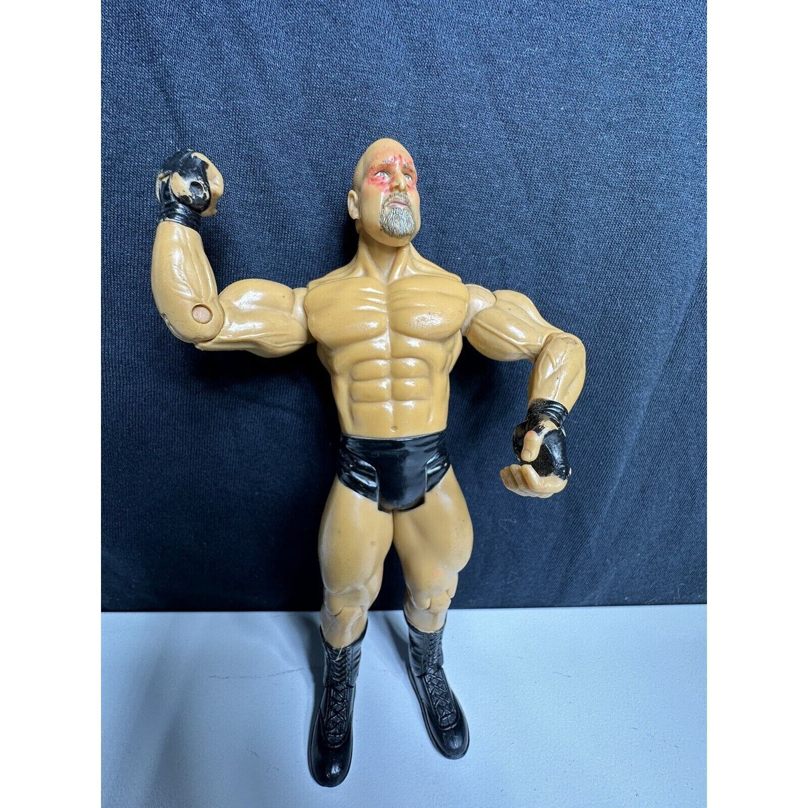 2003 Jakks Pacific WWE Goldberg Wrestling Figure Ruthless Aggression RAW Loose