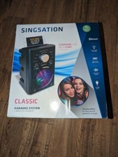 Singsation Compact SPKA30Q Classic Karaoke Party System and Bluetooth Speaker