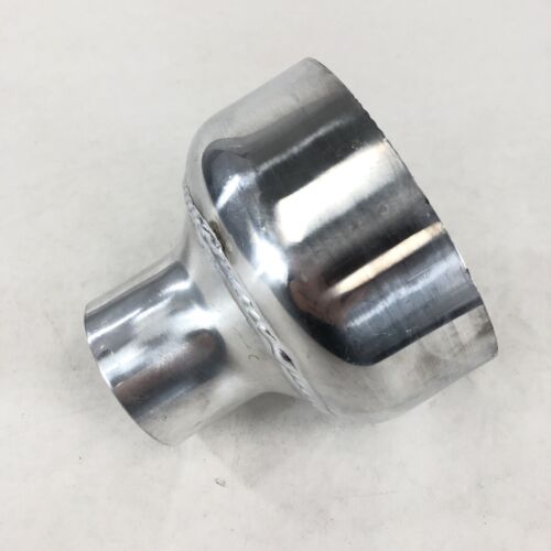 Fit Universal Piping Aluminum Exhaust Reducer 4" O.D. to 2" O.D. 3.5" Length - Picture 7 of 9