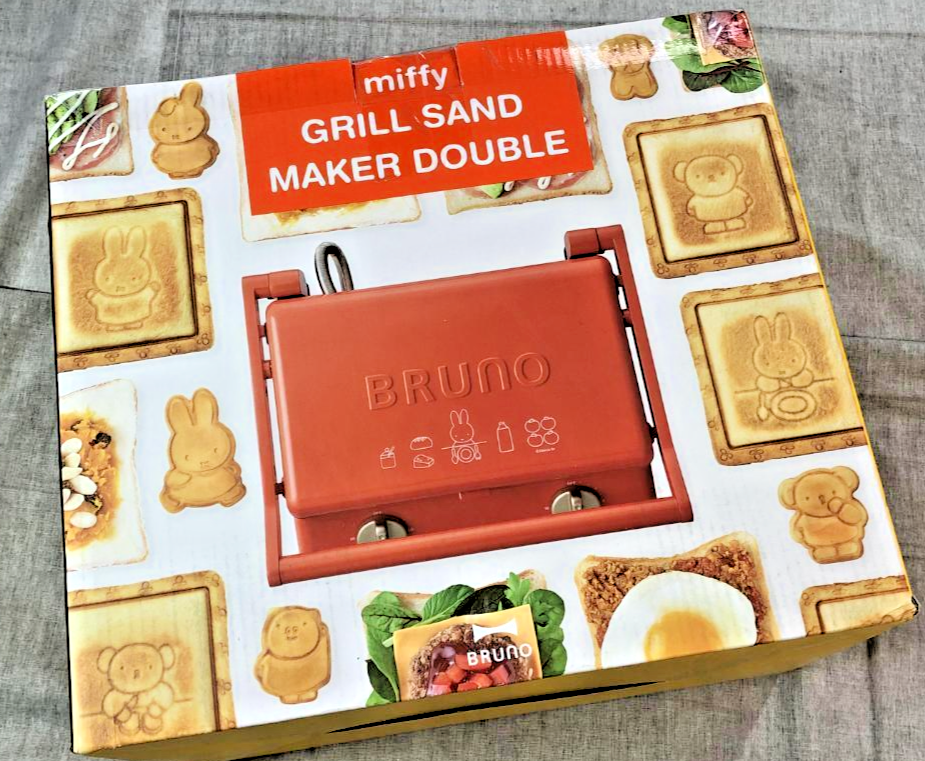 MY885】miffy GRILL SAND MAKER DOUBLE MY885】miffy GRILL SAND MAKER