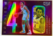 Scottie Barnes RC 2021 Chronicles Draft Picks Gala Rookies Holo Rookie Card #187