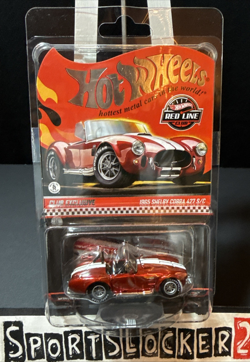 2026 Hot Wheels RLC Exclusive 1965 SHELBY COBRA 427 S/C Bright Red