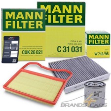 MANN-FILTER FILTERSATZ A FÜR SEAT IBIZA 5 KJ VW POLO AW 1.0 CHYB CHYC BJ AB 2017