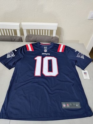 CAMISETA NIKE MODELO GAME JERSEY NFL DE LOS NEW ENGLAND PATRIOTS Nº10 TALLA L.