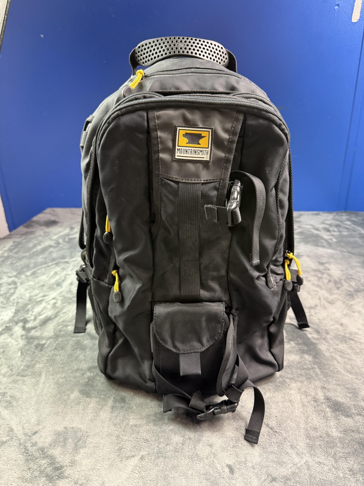 Black Dslr Photo Gear Bag Padded Laptop