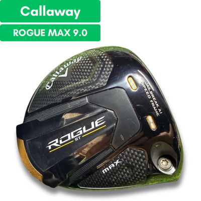 Callaway ROGUE ST MAX 9* Driver Head Only Right Hand USED D4141