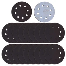 Premium 5" 8-Hole Wet or Dry Sanding Discs - 2000 Grit, of 50 - High-Performa...