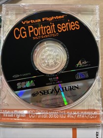 Virtua Fighter CG Portrait Series Vol 5, 6, 7 & 9 Sega Saturn Japanese Ed. Lot