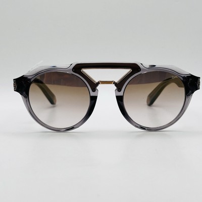 Philipp Plein Sonnenbrille Herren Damen rund grau Mod. BRAVE SHADES SPP045 NEU