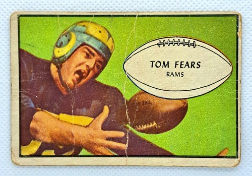 Tom Fears #36 1953 Bowman card