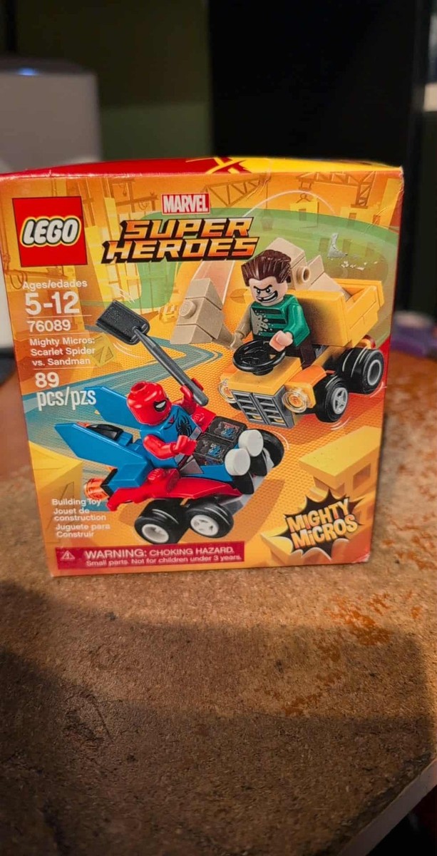 LEGO Marvel: Mighty Micros: Scarlet Spider vs. Sandman (76089) for