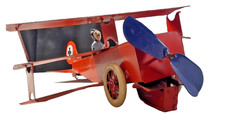 TUCHER  WALTHER T154 - Der Rote Baron - tin toy plane aereo barone rosso 40/600