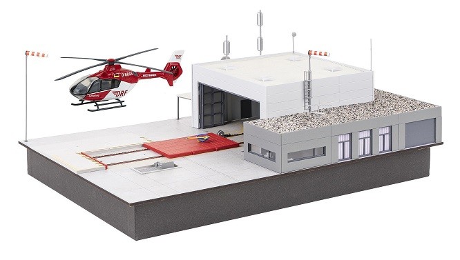 Faller 130158 - 1/87 / H0 Air Rescue Station - New