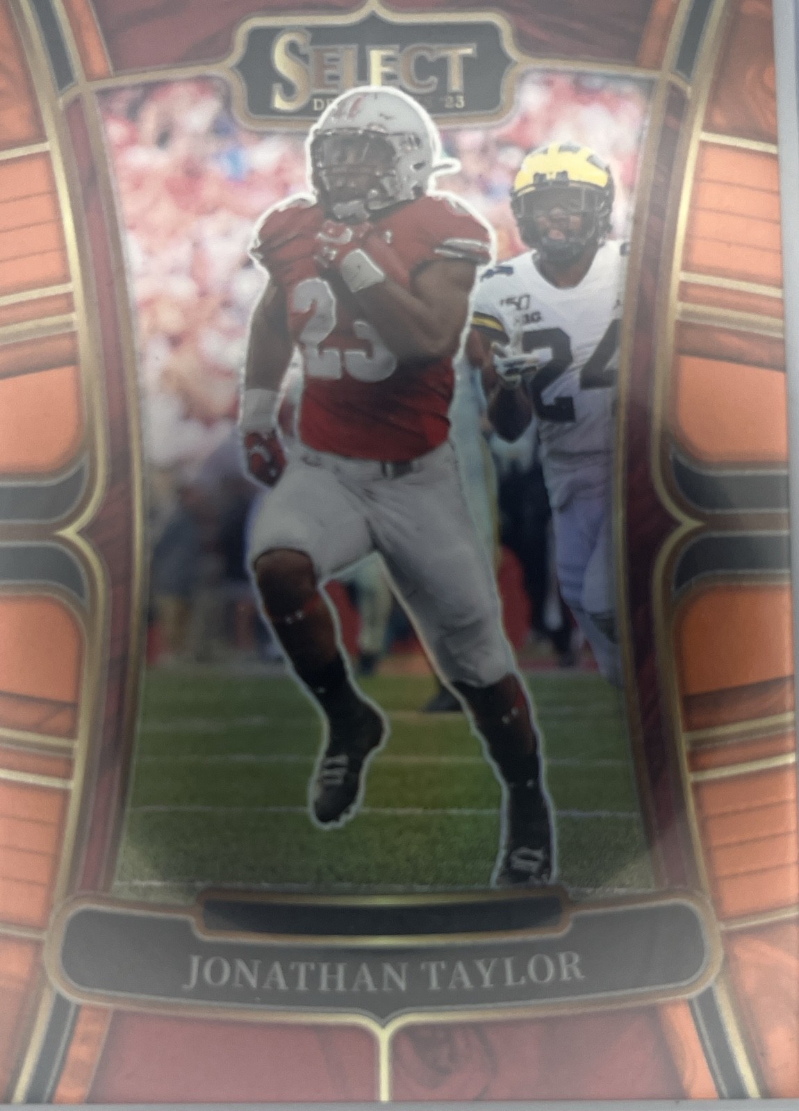 2023 Panini Select Draft Picks - Concourse Jonathan Taylor #46 Orange Prizm /49