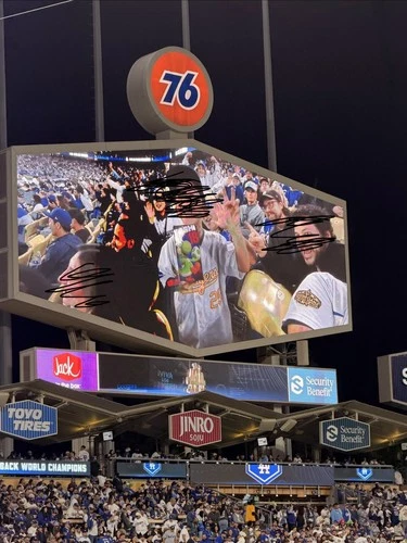 Nintendo Yoshi Dodgers Collaboration Bobblehead Super Mario Baseball