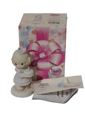 Precious Moments Little Moments Figurine "Birthday Wishes With Hugs  Kisses"