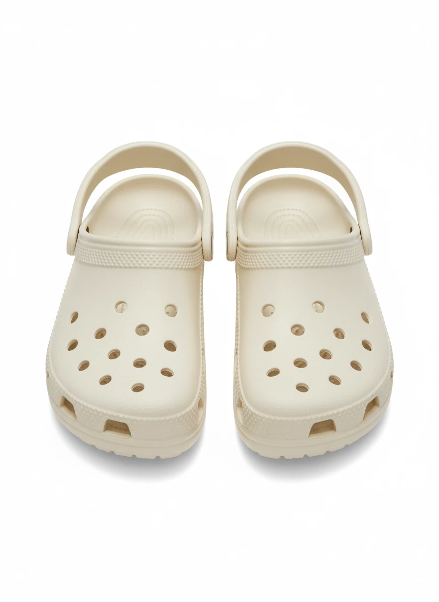 Crocs Classic Clog Bone M7 Unisex Adults Lightweight Casual