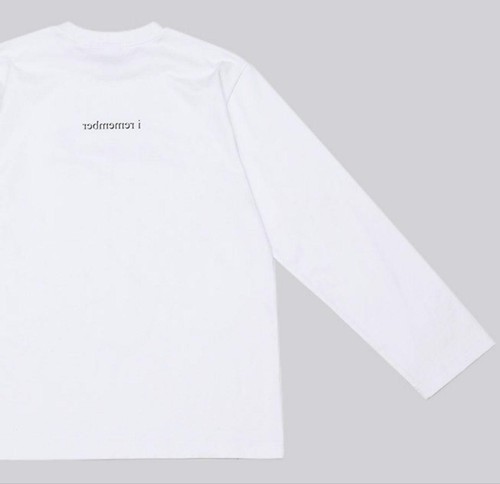 Camiseta manga larga BTS LIFE GOES ON sin abrir escrita a mano oficial RM N Japón - Imagen 6 de 10