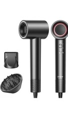 ZMZW 1500W Ionic Hair Dryer Black w/ Diffuser...