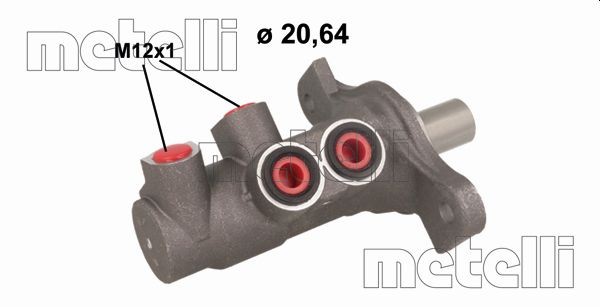 Metelli Hauptbremszylinder Hauptzylinder FüR Dacia Sandero II Logan MCV-image