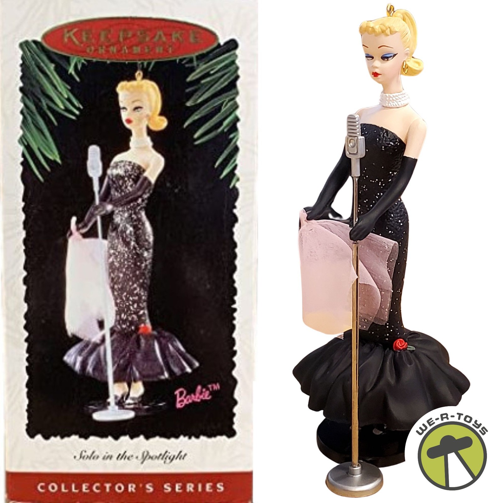 Hallmark Keepsake Ornament 1995 Barbie Solo in The Spotlight QXI5049